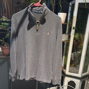 Polo Ralph Lauren Gray Quarter-Zip Pullover